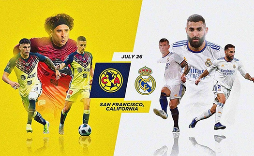 KẾT QUẢ bóng đá Real Madrid 2-2 Club America, Giao hữu Hè 2022