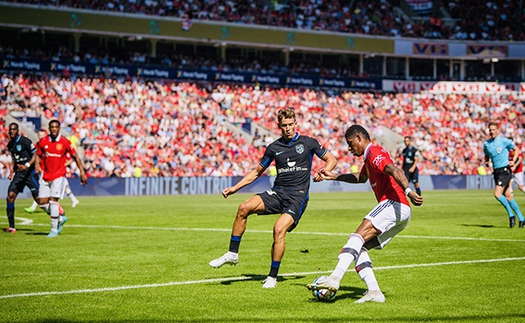 MU 0-1 Atletico Madrid: Fred thẻ đỏ, 'Quỷ đỏ' nhận thất bại đầu tiên dưới thời Ten Hag