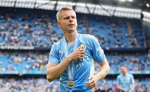 Arsenal đạt thỏa thuận chiêu mộ Zinchenko từ Man City