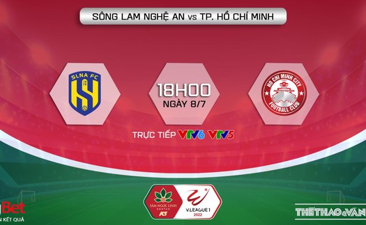 Soi kèo nhà cái SLNA vs TPHCM. Nhận định, dự đoán bóng đá V-League 2022 (18h00, 8/7)