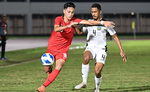 TRỰC TIẾP U19 Lào vs U19 Singapore - VTV6 trực tiếp bóng đá U19 Đông Nam Á (15h00, 9/7)