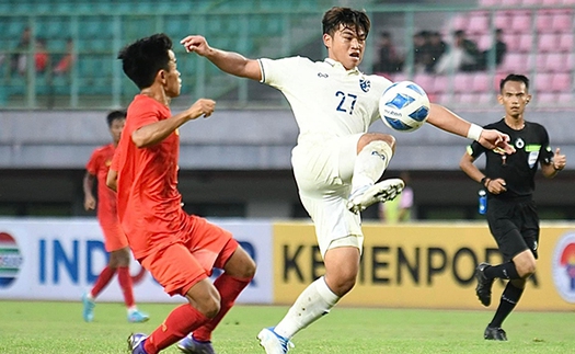 KẾT QUẢ bóng đá U19 Thái Lan 1-0 U19 Myanmar, U19 quốc tế hôm nay