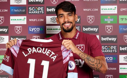 Bóng đá hôm nay 30/8: Antony đến MU kiểm tra y tế, West Ham phá kỷ lục với Paqueta