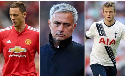 Nemanja Matic vs Eric Dier: Cuộc đối đầu giữa những mục tiêu của Mourinho