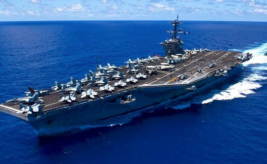 Tàu USS Michigan tập trận với tàu USS Carl Vinson, Bắc Kinh sẽ làm gì?