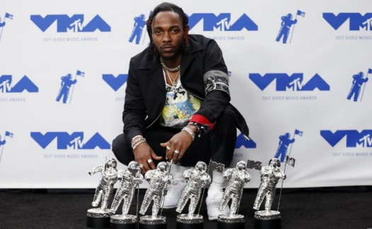 Kendrick Lamar giành 6 giải thưởng tại VMA 2017: Vinh quang từ 'âm nhạc của con người'