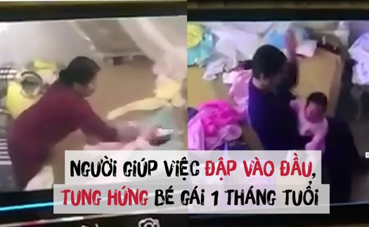 Kẻ giúp việc hành hạ dã man bé gái hơn 1 tháng tuổi có thể bị truy tố tội gì?