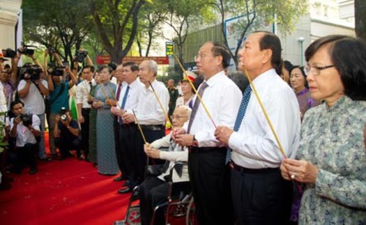 Khánh thành Đài Tưởng niệm 'Biệt động Thành đánh Đài Phát thanh Sài Gòn năm 1968'