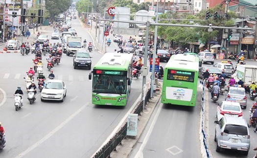 Đề xuất để phương tiện khác được đi chung làn đường buýt nhanh BRT