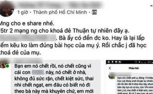 Thông tin hai mẹ con sản phụ tử vong do sinh 'thuận tự nhiên': Bộ Y tế vào cuộc