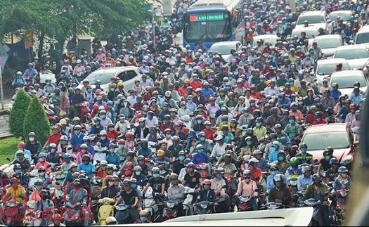 TP Hồ Chí Minh kẹt xe kinh hoàng trong ngày đầu đi làm sau nghỉ lễ