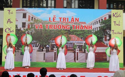 Từ lễ tri ân và trưởng thành...