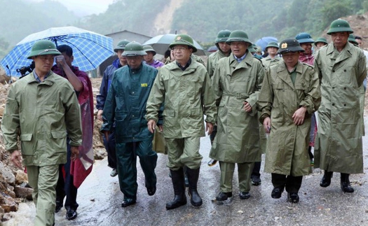 Mưa lũ tại Lai Châu, 12 người chết, 11 người mất tích, Phó Thủ tướng Trịnh Đình Dũng chỉ đạo tại chỗ