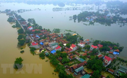 Ưu tiên cấp điện cho các trạm bơm chống ngập tại Chương Mỹ và Quốc Oai