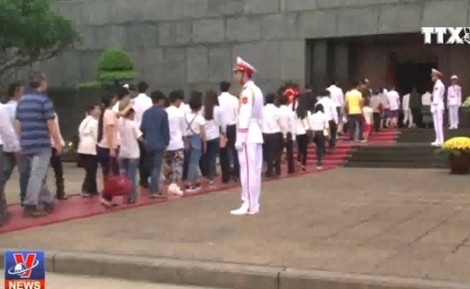 VIDEO: Lăng Chủ tịch Hồ Chí Minh mở cửa đón đồng bào từ ngày 16/8