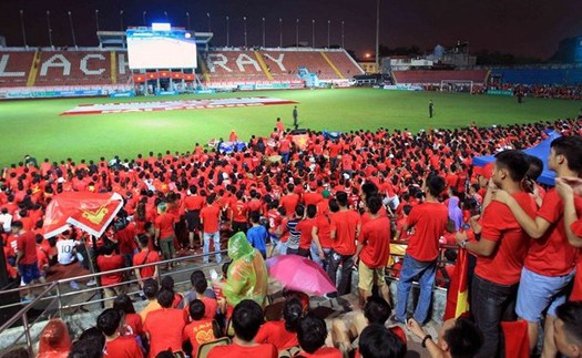 Sân vận động Ninh Bình chờ đón CĐV trên U23 Việt Nam - U23 UAE