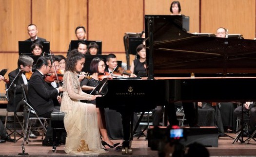 Bất ngờ hội ngộ tài năng piano gốc Việt Nguyễn Vân Anh