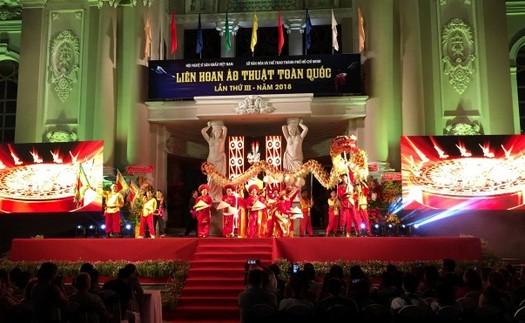 Liên hoan Ảo thuật toàn quốc: 'Ra đường' phục vụ khán giả