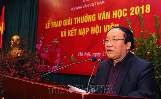 Hội Nhà văn Việt Nam tiếp tục bỏ trống giải thưởng văn xuôi và thơ