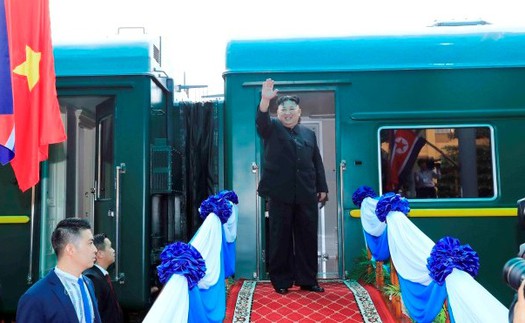 Chủ tịch Triều Tiên Kim Jong-un rời ga Đồng Đăng, kết thúc chuyến thăm hữu nghị chính thức Việt Nam