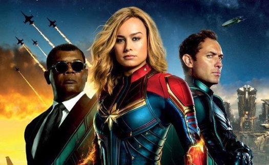 Câu chuyện điện ảnh: 'Captain Marvel' gây 'bão' toàn cầu, sắp cán mốc 1 tỷ USD