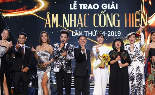 Trao giải Âm nhạc Cống hiến lần 14-2019: Nghệ sĩ mới 'áp đảo'