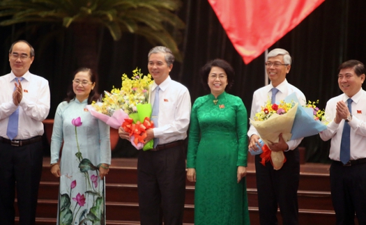 Thành phố Hồ Chí Minh có thêm hai Phó Chủ tịch UBND thành phố