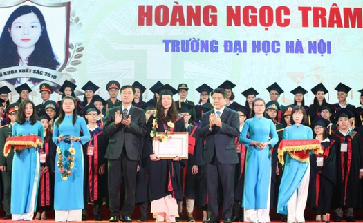 Tuyên dương 86 thủ khoa xuất sắc Thủ đô năm 2019