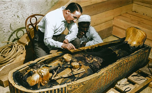 Ngắm quan tài Vua Tutankhamun sau gần 1 thế kỷ