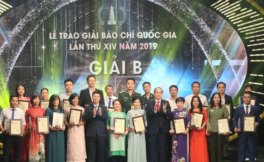 Giải Báo chí Quốc gia lần thứ XIV năm 2019: Ghi nhận công sức và tâm huyết của đội ngũ người làm báo