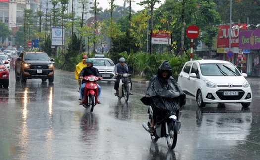 Bắc Bộ có mưa vài nơi, trời rét, Nam Bộ ngày nắng