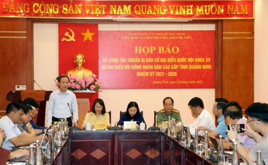 Bầu cử QH và HĐND: Quảng Ninh sẵn sàng cho 'Ngày hội non sông'