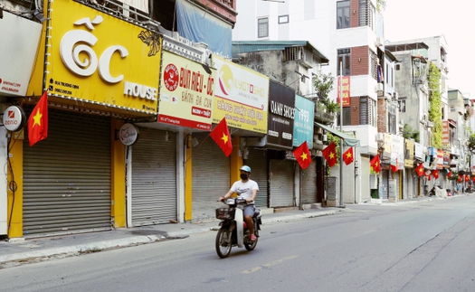 Hà Nội đón Tết Độc lập trong tĩnh lặng