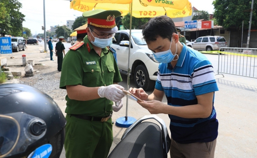 Phương án cho người dân và phương tiện lưu thông qua các vùng ở Hà Nội từ 6 giờ ngày 6/9