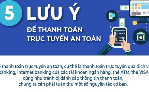 5 lưu ý để thanh toán trực tuyến an toàn