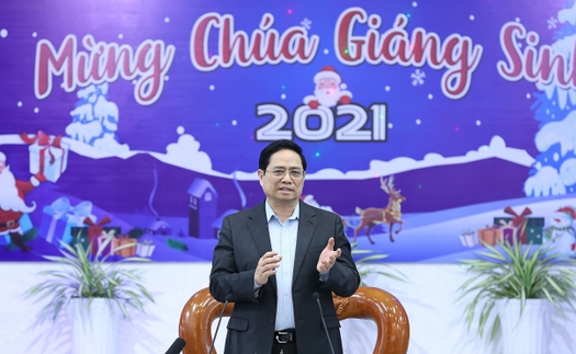 Thủ tướng Phạm Minh Chính chúc mừng Noel 2021 các chức sắc, đồng bào Công giáo