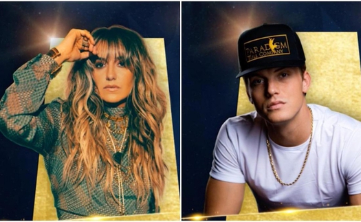 Lainey Wilson và Parker McCollum nhận giải tại ACM Awards 2022