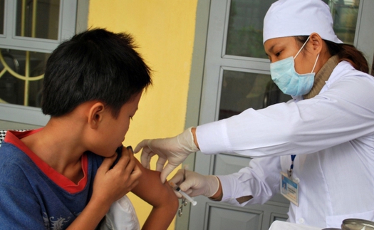 Sáng 17/4: Hà Nội đồng loạt tiêm vaccine cho trẻ từ 5 - dưới 12 tuổi