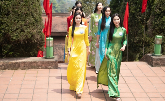 Thí sinh Miss World Việt Nam khám phá cảnh đẹp Thái Nguyên