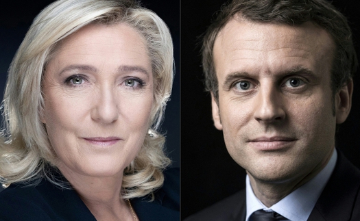 Bầu cử Tổng thống Pháp 2022: Ông Macron dẫn trước bà Le Pen