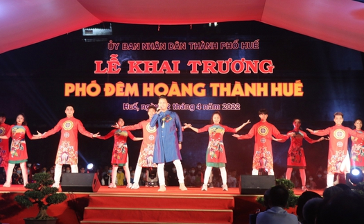 Khai trương Phố đêm Hoàng thành Huế