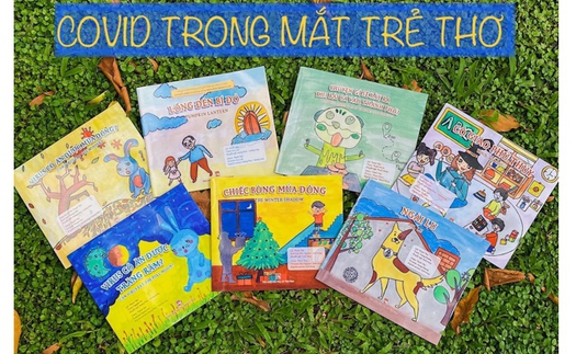 Bộ sách tranh 'Covid trong mắt trẻ thơ': Nỗ lực trao quyền sáng tạo cho trẻ em