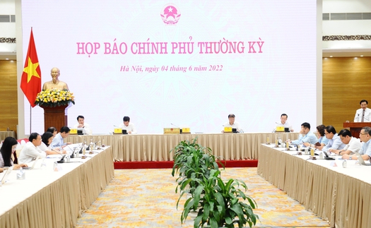 Họp báo Chính phủ thường kỳ tháng 5: Nhiều bị can lợi dụng chính sách để trục lợi