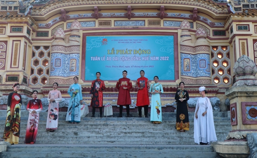 Phát động Tuần lễ Áo dài cộng đồng Huế năm 2022