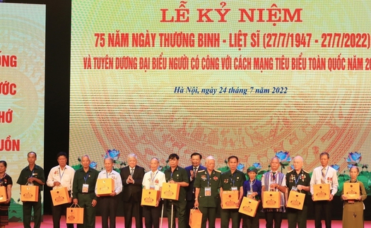 75 năm Ngày Thương binh, liệt sĩ: Sẽ mãi ghi nhớ, sẽ mãi tự hào