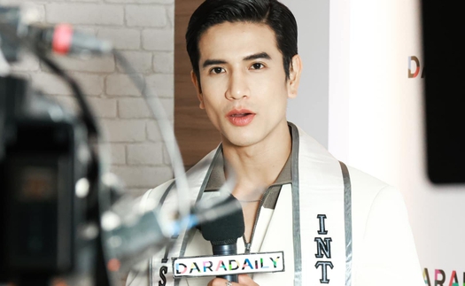 Nam vương Trịnh Bảo 'phủ sóng' Bangkok quảng bá cho Mister International Thái Lan