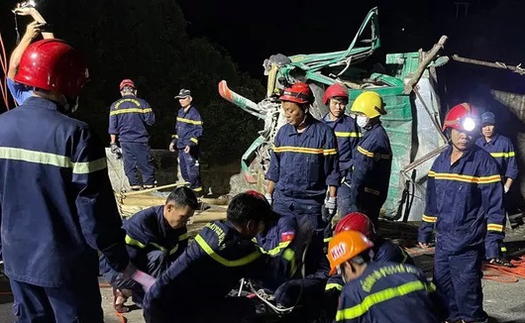 Tai nạn giao thông đặc biệt nghiêm trọng làm 4 người tử vong tại Thừa Thiên-Huế