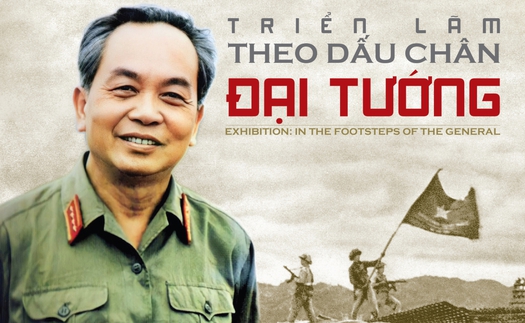 Triển lãm 'Theo dấu chân đại tướng'