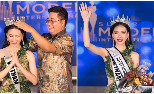 Bùi Quỳnh Hoa đăng quang SuperModel International 2022