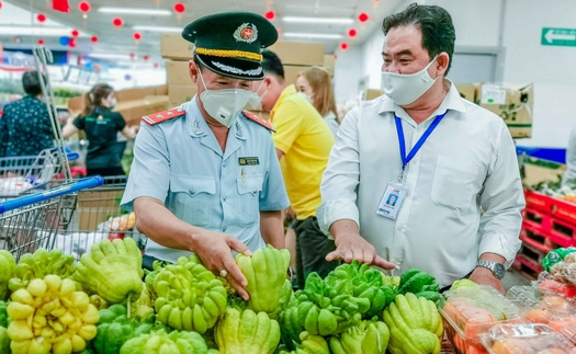 Quản lý thị trường vào cuộc xử lý vụ 'rau VietGAP dỏm bán trong siêu thị'